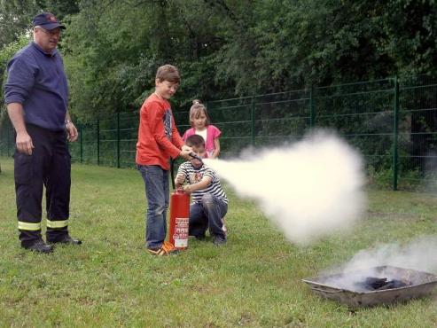 Bild zu Zu Besuch bei der Feuerwehr Senftenberg