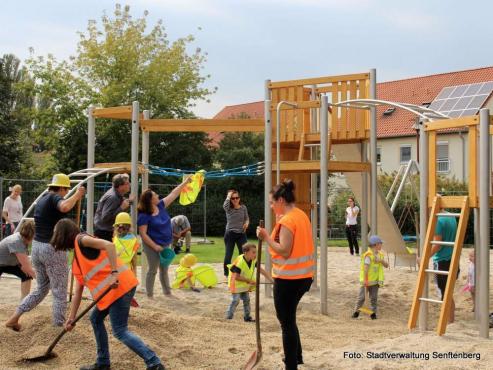 Bild zu Briesker Spielplatz steht kurz vor der Erffnung