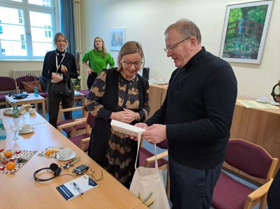 Bild zu Ukrainische Delegation besucht Landkreis Grlitz: Dialog ber Strukturwandel