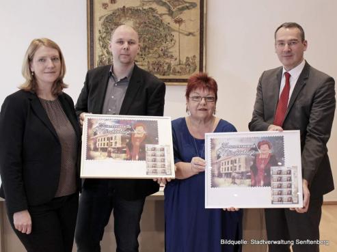 Bild zu Mrchentage Senftenberg mit eigener Briefmarke