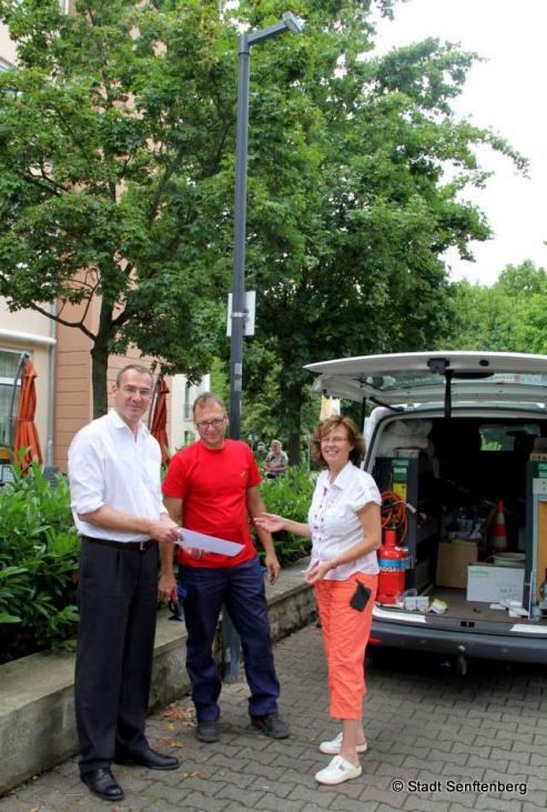 Bild zu Mehr Licht fr Radfahrer in Senftenberg