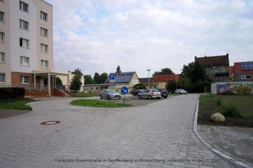 Bild zu Parkplatz Rosenstrae fertig