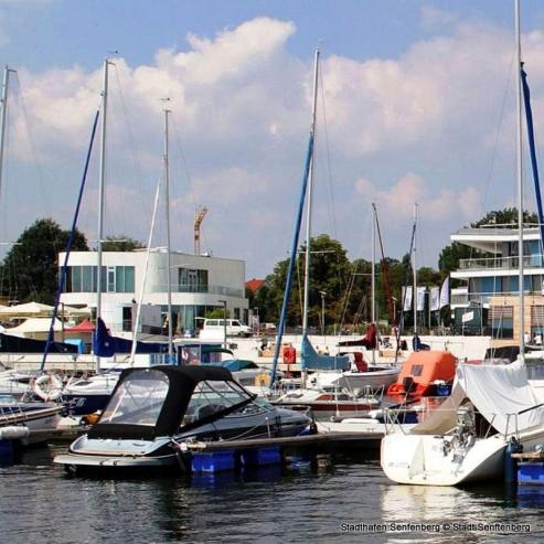 Bild zu Stadthafen Senftenberg ist Bau des Jahres 2014
