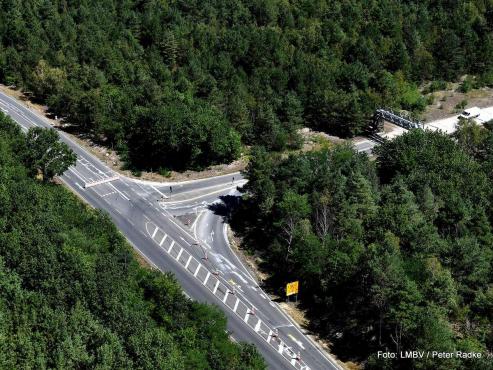 Bild zu B97 zwischen Spreetal und Hoyerswerda wird instandgesetzt