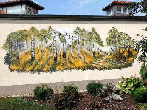 Bild zu Graffiti im Seniorenheim