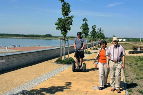 Bild zu Landschaftspark Brwalder See entwickelt sich  und geht erst einmal in den Winterbetrieb
